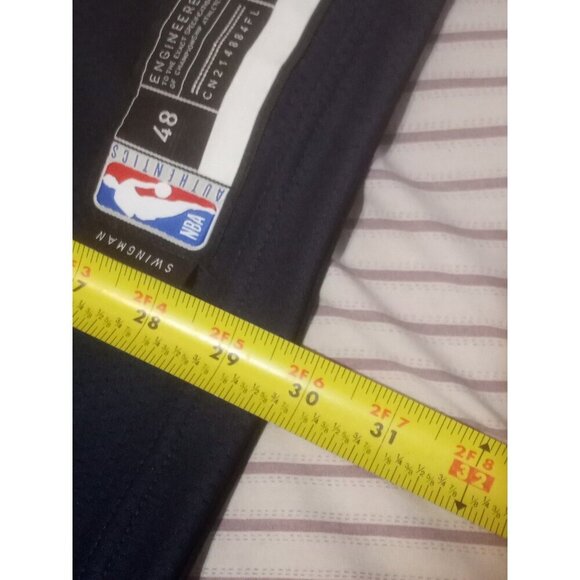 New Orleans Pelicans Jersey Mens L 48 Blue Zion Williamson #1 Swingman NBA Nike - Picture 11 of 11